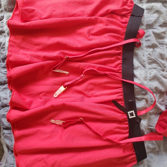 spree intimates 34c/ medium Santa 2 piece set - Picture 3 of 5